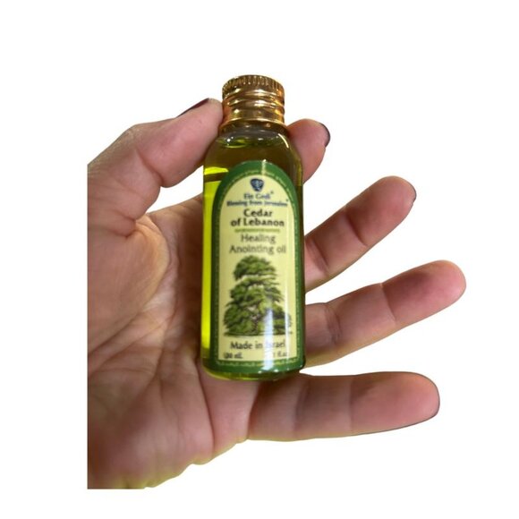 Ein Gedi Cedar Of Lebanon Healing Anointing Oil 1oz Made In Israel - Picture 2 of 6